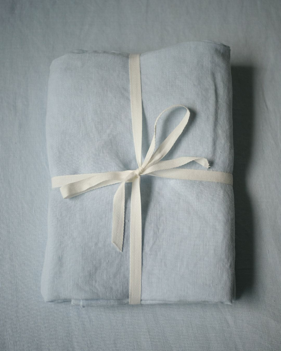 Linen Pillowcase Set in Sky