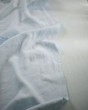 Linen Flat Sheet In Sky