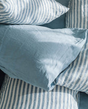 Linen Pillowcase Set in Mist