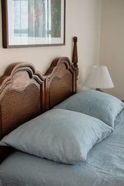 Linen Pillowcase Set in Mist