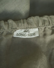 Linen Fitted Sheet in Sage